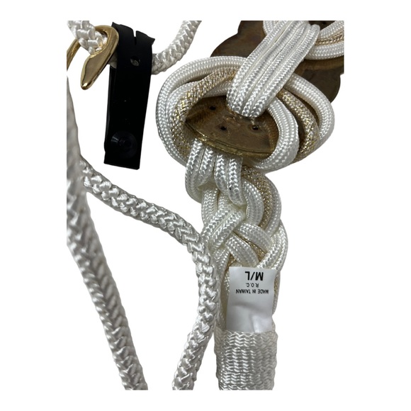 Vintage Braided Statement Belt - Picture 3 of 6